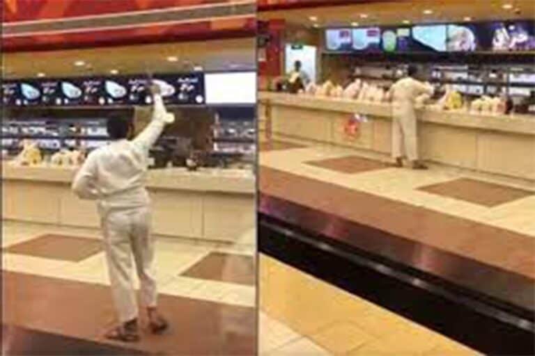 مسلح يقتحم مطعم في العاصمة السعودية وهذا ما فعله مسلح يقتحم مطعم watanserb.com