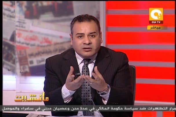 الاعلامي المصري جابر القرموطي يستضيف فيروس كورونا على الهواء الاعلامي المصري جابر القرموطي watanserb.com