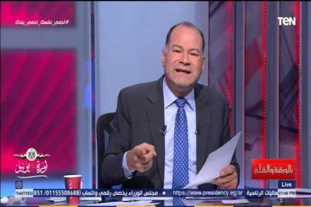 الإعلامي نشأت الديهي بوق من أبواق السيسي يهاجم الكويت بوقاحة الإعلامي نشأت الديهي watanserb.com