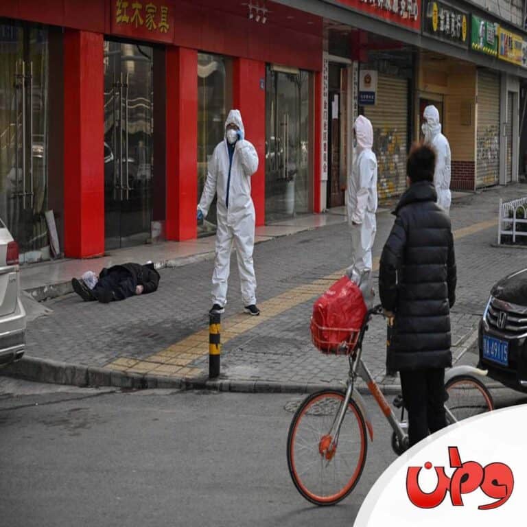 سقوط رجل جزائري في الشارع بسبب فيروس كورونا! سقوط رجل جزائري watanserb.com