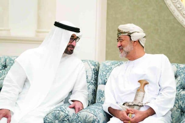 رسالة محمد بن زايد للسلطان هيثم watanserb.com