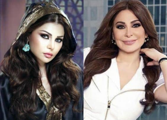 هيفاء وهبي وإليسا watanserb.com