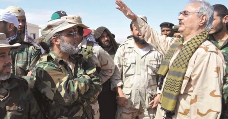 حفتر والمرتزقة watanserb.com