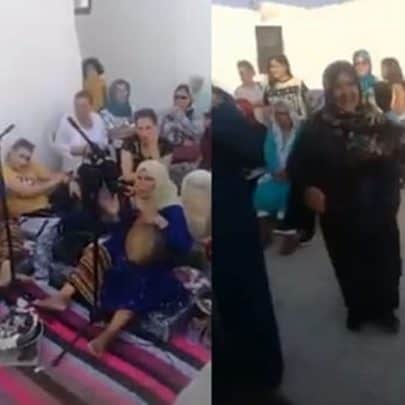 فيديو صادم وفضيحة كبيرة في تونس .. حفلة رقص جماعي وغناء فوق قبور الموتى بالمهدية! حفلة مقبرة بالمهدية watanserb.com