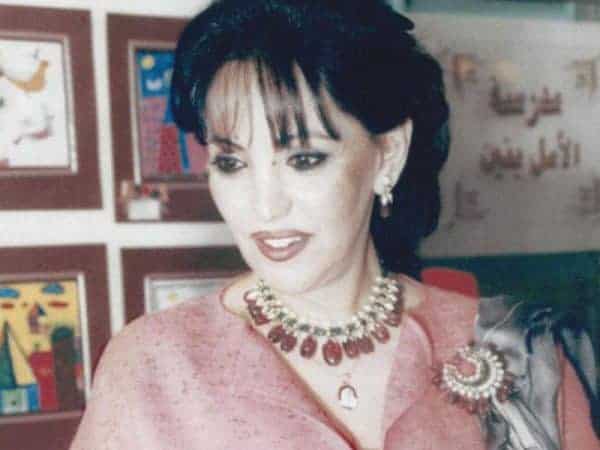 الشيخة سلوى زوجة أمير الكويت الشيخ صباح الأحمد