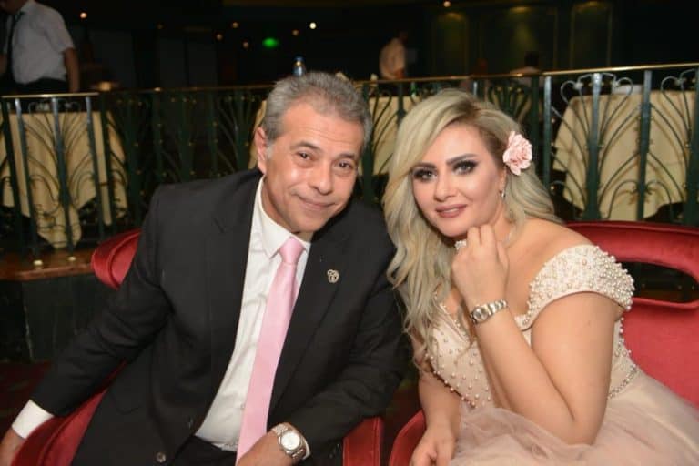 حياة الدرديري وتوفيق عكاشة watanserb.com