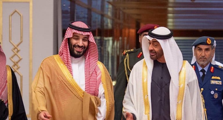 محمد بن سلمان ومحمد بن زايد watanserb.com