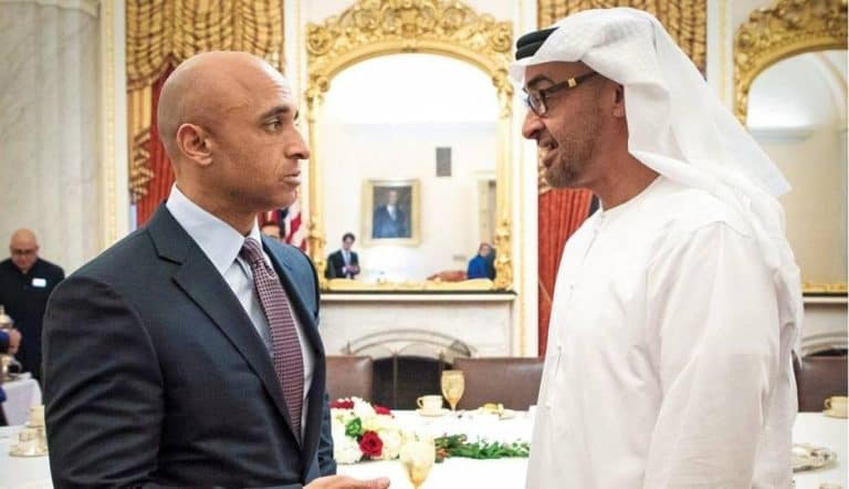 يوسف العتيبة ، الأزمة الخليجية watanserb.com