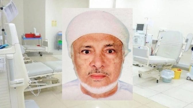 المواطن العماني سيف العامري يتبرع بنصف مليون ريال لانشاء وحدة غسيل كلى watanserb.com