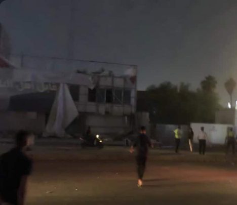 انفجار قرب الخطوط الجوية الاماراتية watanserb.com