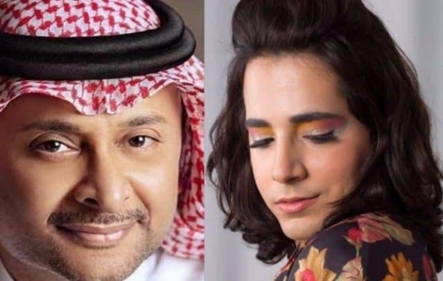 بدر خلف يتحرش بالفنان عبدالمجيد عبدالله watanserb.com