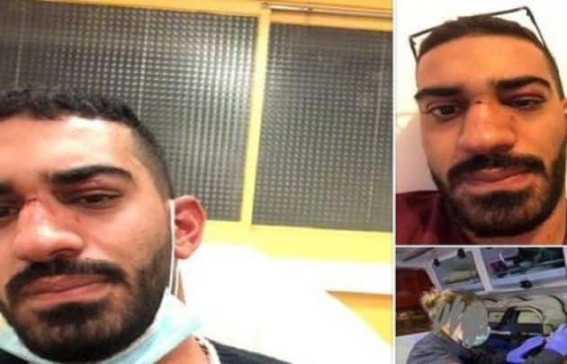 اعتداء على شاب أردني محمد أبو عيد watanserb.com