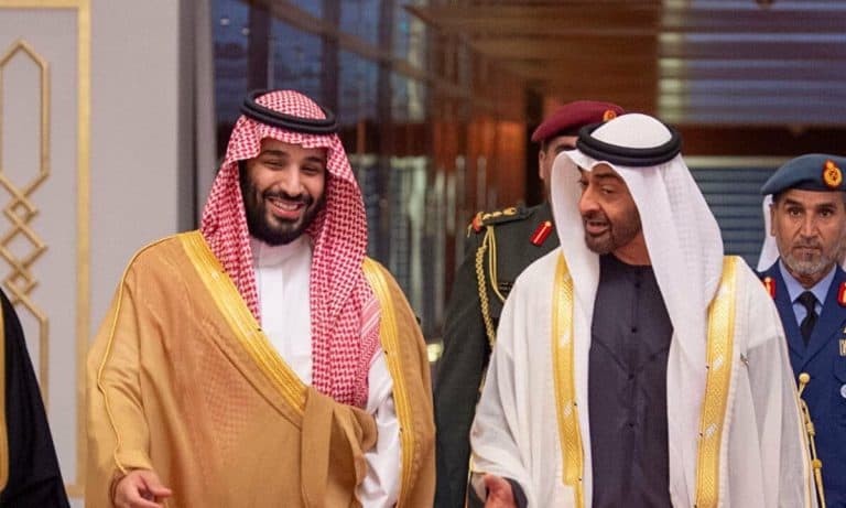 محمد بن سلمان ومحمد بن زايد watanserb.com