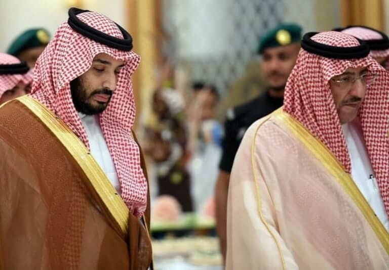 محمد بن نايف ومحمد بن سلمان - سعد الحريري watanserb.com