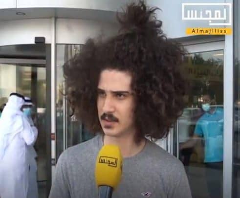 “شاهد” كويتيون تركوا الحداد على روح صباح الأحمد ومسكوا في تسريحة شعر نجل مستشار سابق في مجلس الأمة! محمد مبارك المطوع watanserb.com