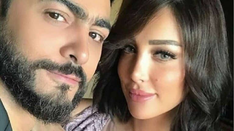 “شاهد” مي العيدان فضحت “الفاشل” تامر حسني زوجته بسمة بوسيل! بسمة بوسيل وتامر حسني watanserb.com