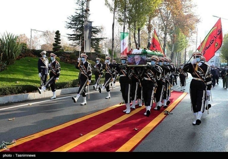 تشييع العالم النووي محسن فخري زاده watanserb.com