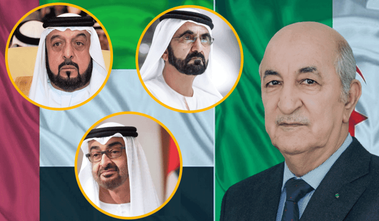 تقارير عن توتر العلاقات بين الجزائر والامارات بعد رسالة تهديد من محمد بن زايد-صالح قوجيل watanserb.com