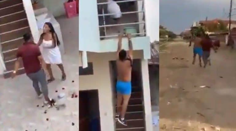 زوج يضبط زوجته تخونه مع عشيقها watanserb.com