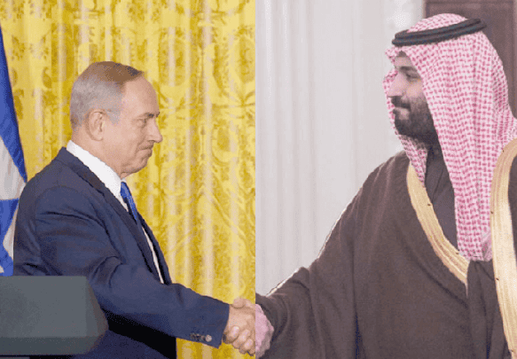 محمد بن سلمان و نتنياهو watanserb.com