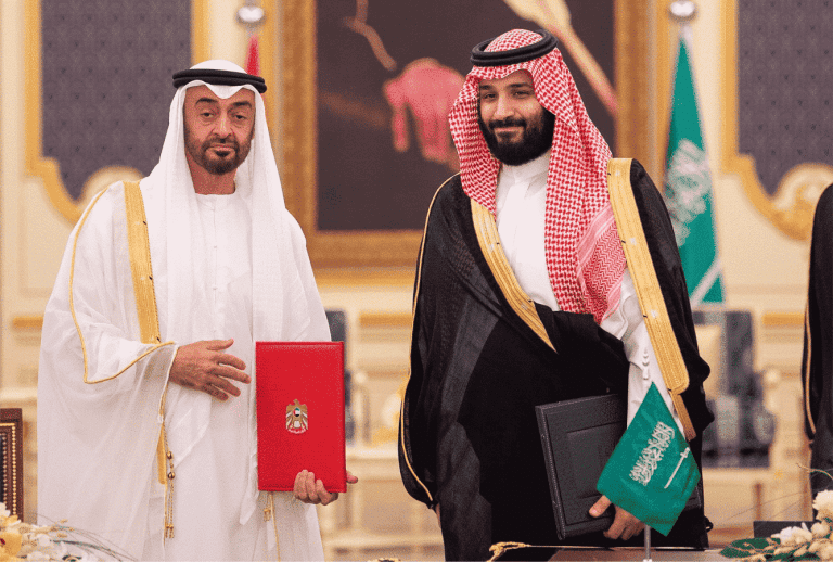 محمد بن سلمان ومحمد بن زايد watanserb.com