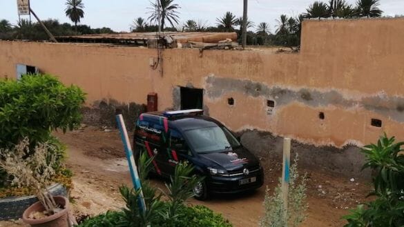 موقع الجريمة