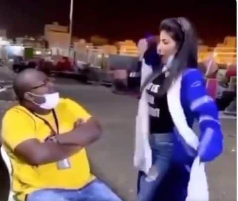 ماذا فعلت أروى عمر مع رجل أجنبي في الشارع بكل وقاحة! اروى عمر watanserb.com