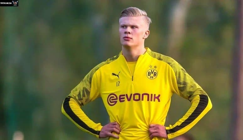 اللاعب النرويجي إرلينغ براوت هولاند