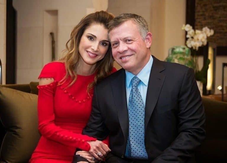 الملك عبدالله والملكة رانيا watanserb.com