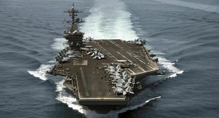 حاملة طائرات في الخليج watanserb.com