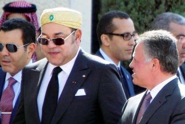 عبدالله الثاني ومحمد السادس watanserb.com