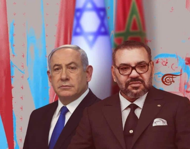 ملك المغرب محمد السادس ينغمس في وحل التطبيع إلى أذنيه و”إن لم تستح فافعل ما شئت” محمد السادس وبنيامين نتنياهو watanserb.com