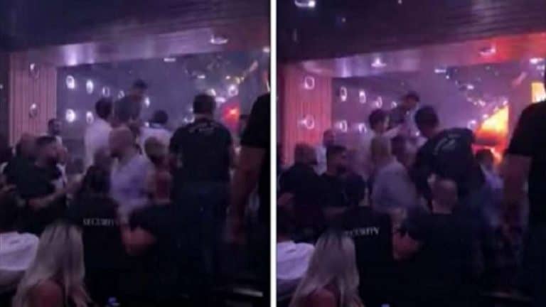 صراخ وشد شعر وتحطيم طاولات.. شاهد الفيديو الذي التقط داخل ملهى ليلي في لبنان وأثار ضجة واسعة مشاجرة داخل ملهى ليلي watanserb.com