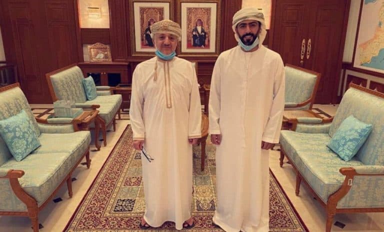 وزير التراث والسياحة العماني وخليفة المعمري watanserb.com