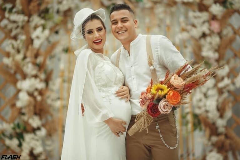 "العروس الحامل" بحفل زفافها شغلت المصريين watanserb.com