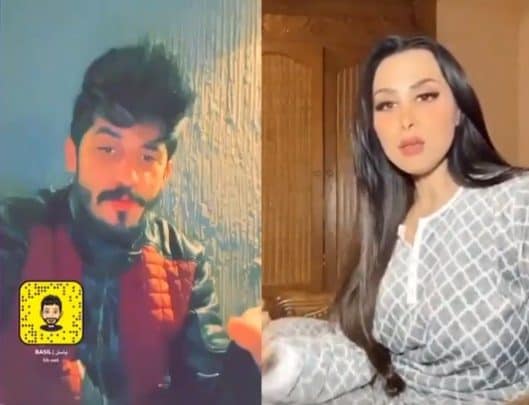 باسل المطيري يغازل هند القحطاني ويطلب زواجها watanserb.com