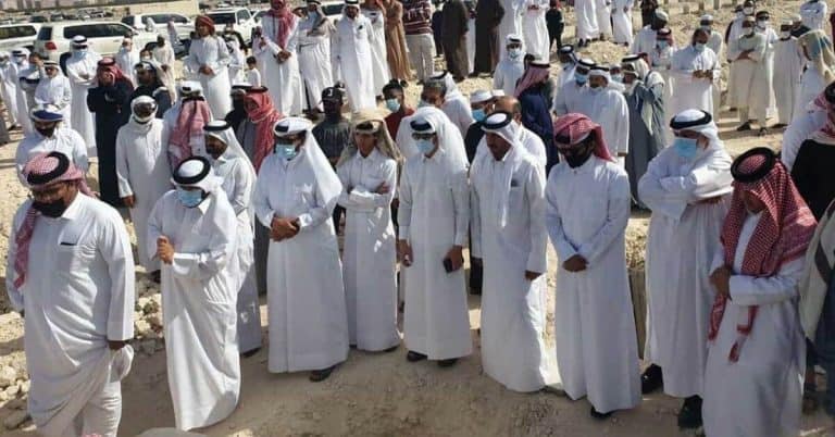 جانب من جنازة أروى الصانع watanserb.com