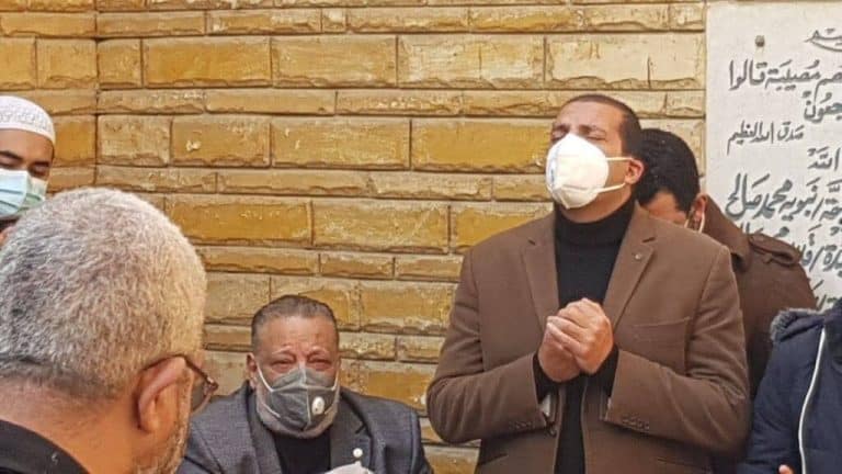 جنازة عبلة الكحلاوي تشهد انهيار المشاركين watanserb.com