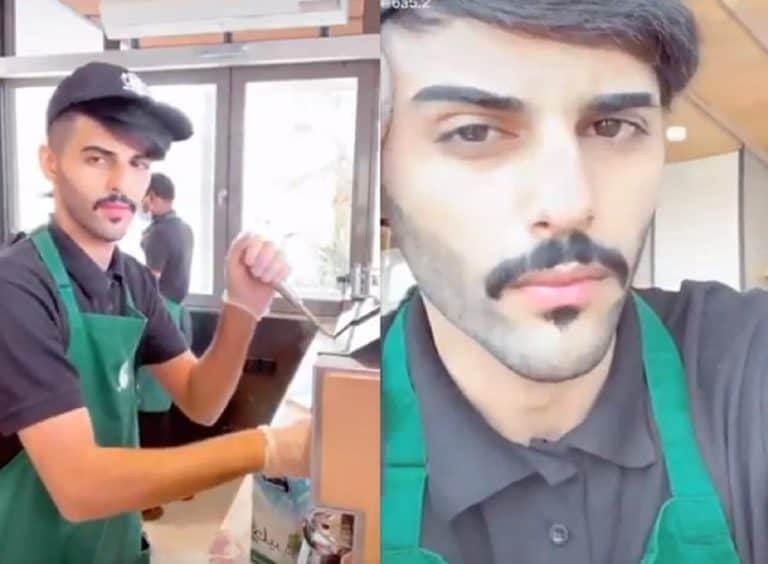 مشعل العنزي في ورطة وطرده من ستاربكس watanserb.com