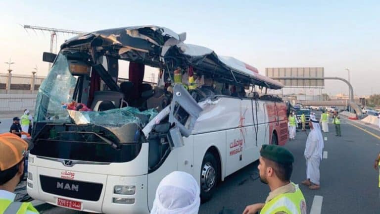 محكمة التمييز في دبي تخفف عقوبة سائق الحافلة العماني سعيد البلوشي وإلزامه بالدية watanserb.com