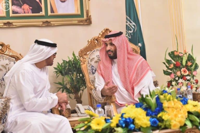 محمد بن سلمان ومحمد بن زايد watanserb.com