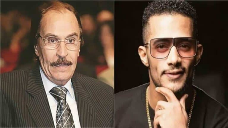 طرد محمد رمضان من عزاء عزت العلايلي watanserb.com