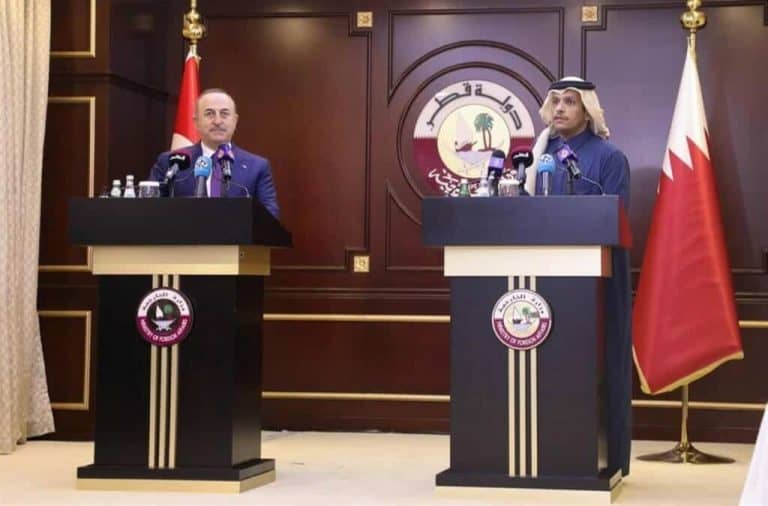 وزير خارجية تركيا يتحدث عن قطر watanserb.com