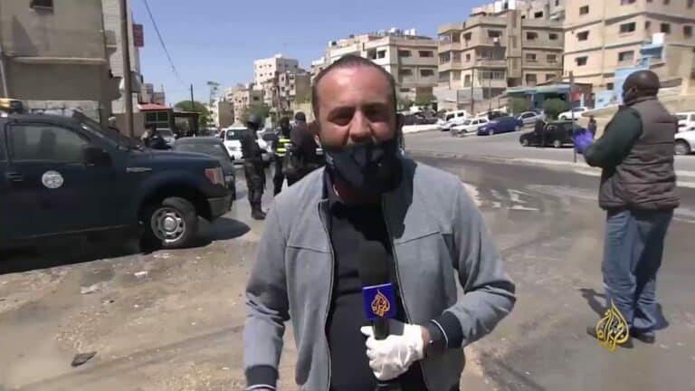 تامر الصمادي مراسل الجزيرة في الأردن watanserb.com