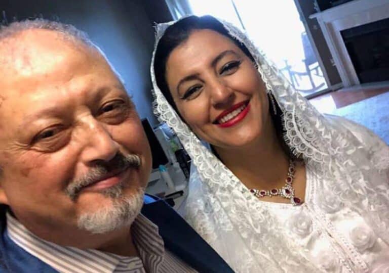 زوجة جمال خاشقجي تكشف أسرار زوجها ولماذا جرى تصفيته وكذبة خطوبته من التركية خديجة زوجة جمال خاشقجي تكشف اسرار زوجها watanserb.com