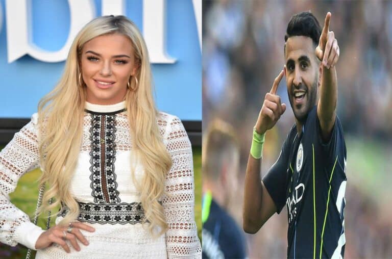 رياض محرز وصديقته تايلور watanserb.com