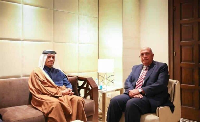 سامح شكري يصف قطر بالدولة الشقيقة watanserb.com