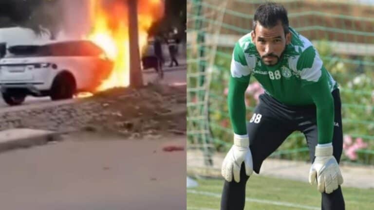 حارس الرجاء المغربي بوعميرة الحادث المروع watanserb.com