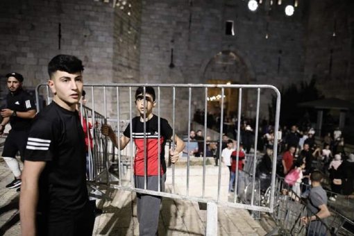 حواجز الاحتلال في باب العامود