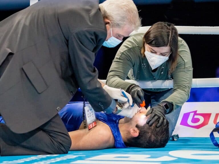 راشد صويصات لم يمت جراء الضربة القاضية.. طبيب يفجر مفاجأة صادمة بشأن وفاة الملاكم الأردني راشد صويصات لم يمت من الضربة القاضية watanserb.com